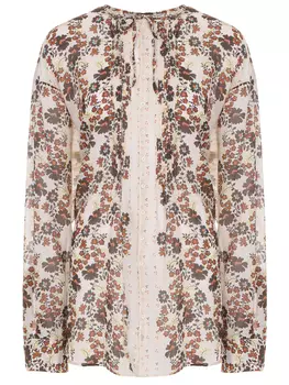 Рубашка с принтом