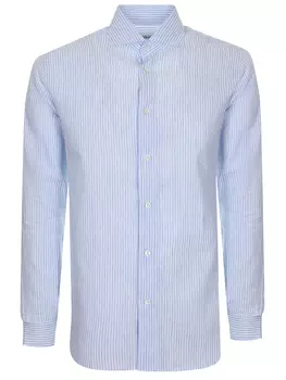 Рубашка с принтом в полоску