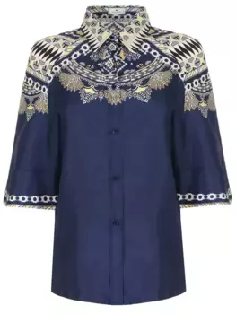 Рубашка шелковая