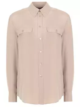 Рубашка шелковая