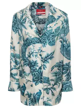 Рубашка шелковая