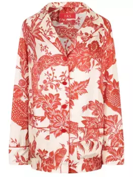 Рубашка шелковая