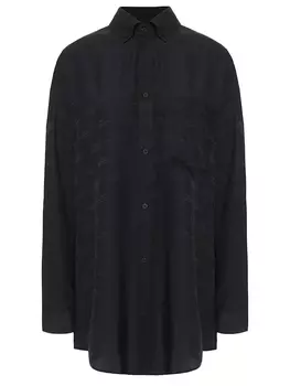 Рубашка шелковая BALENCIAGA