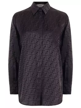 Рубашка шелковая FENDI
