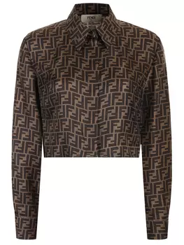 Рубашка шелковая FENDI