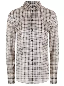 Рубашка шелковая SAINT LAURENT