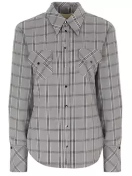 Рубашка шерстяная в клетку