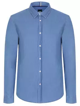 Рубашка Slim Fit джинсовая
