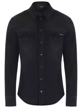 Рубашка Slim Fit джинсовая