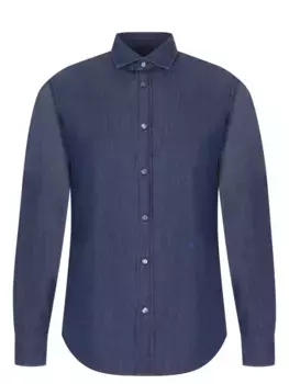 Рубашка Slim Fit джинсовая