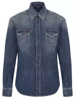 Рубашка Slim Fit джинсовая DOLCE & GABBANA