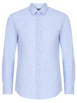 Рубашка slim fit хлопковая