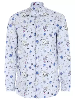 Рубашка Slim Fit хлопковая