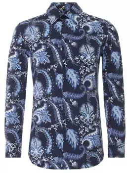 Рубашка Slim Fit хлопковая
