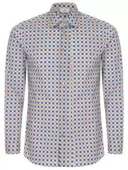 Рубашка Slim Fit хлопковая