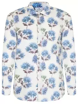 Рубашка Slim Fit хлопковая