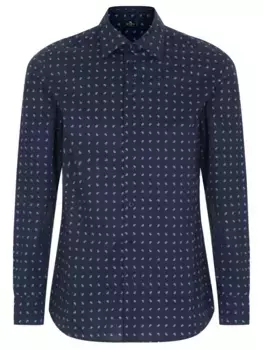 Рубашка Slim Fit хлопковая