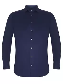 Рубашка slim fit хлопковая