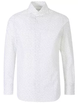 Рубашка slim fit хлопковая