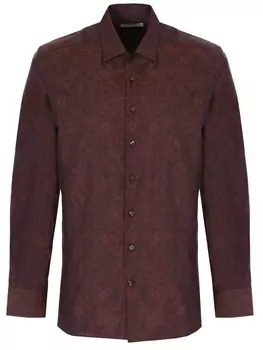 Рубашка slim fit хлопковая