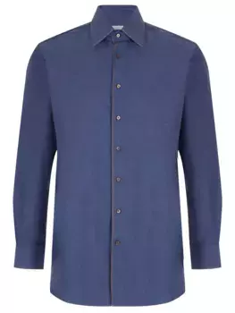 Рубашка Slim Fit хлопковая ZILLI