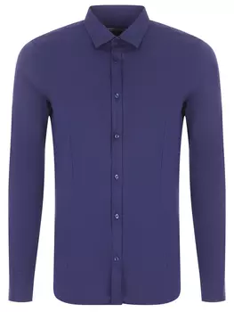 Рубашка slim fit хлопковая