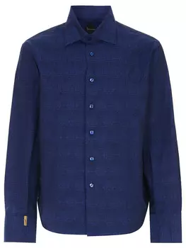 Рубашка Slim Fit хлопковая BILLIONAIRE