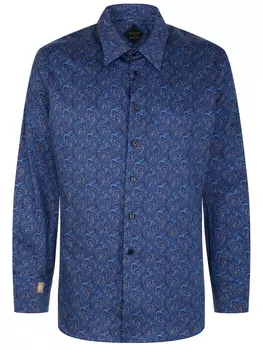 Рубашка Slim Fit хлопковая BILLIONAIRE