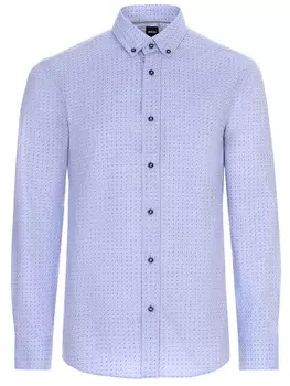Рубашка Slim Fit хлопковая BOSS