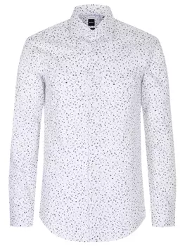 Рубашка Slim Fit хлопковая BOSS