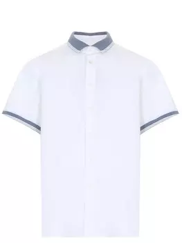 Рубашка Slim Fit хлопковая BRIONI