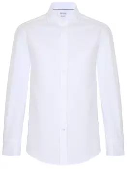 Рубашка Slim Fit хлопковая BRUNELLO CUCINELLI