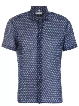 Рубашка Slim Fit хлопковая CORTIGIANI