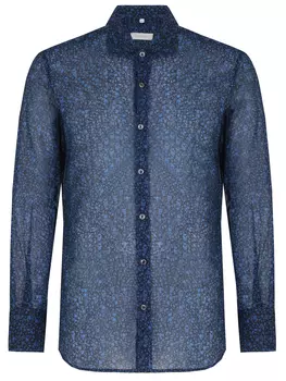 Рубашка Slim Fit хлопковая CORTIGIANI