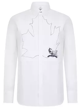 Рубашка Slim Fit хлопковая CORTIGIANI