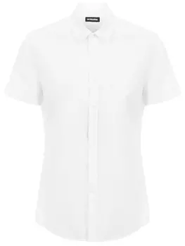 Рубашка Slim Fit хлопковая DIRK BIKKEMBERGS