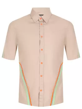 Рубашка Slim Fit хлопковая DIRK BIKKEMBERGS