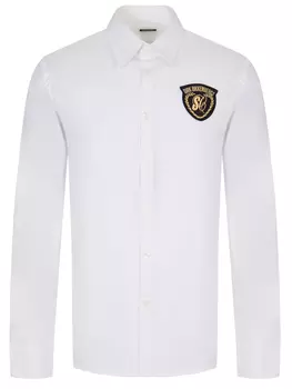 Рубашка Slim Fit хлопковая DIRK BIKKEMBERGS