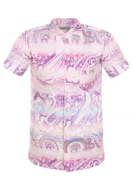 Рубашка Slim Fit хлопковая ETRO