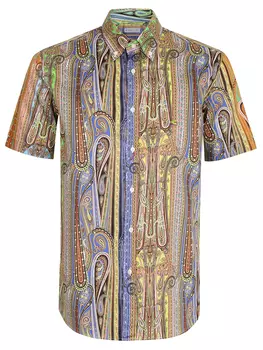 Рубашка Slim Fit хлопковая ETRO