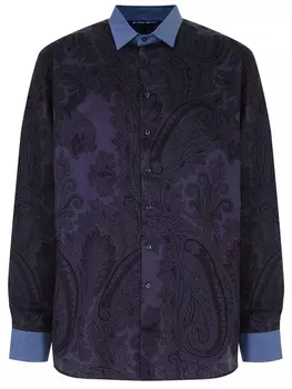 Рубашка Slim Fit хлопковая ETRO