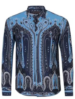 Рубашка Slim Fit хлопковая ETRO