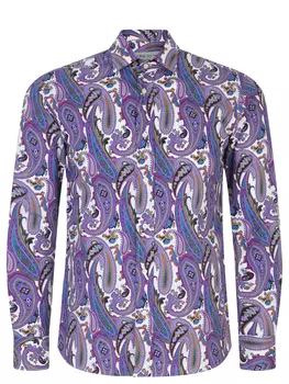 Рубашка Slim Fit хлопковая ETRO