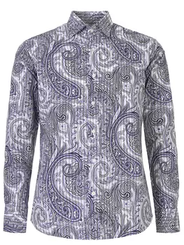 Рубашка Slim Fit хлопковая ETRO