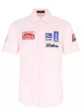 Рубашка Slim Fit хлопковая ICEBERG