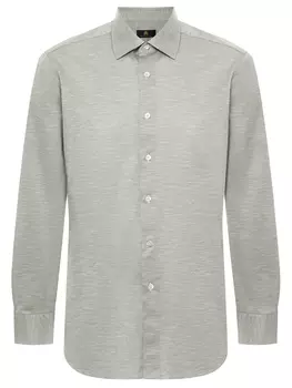 Рубашка Slim Fit хлопковая JOHNNY MANGLANI