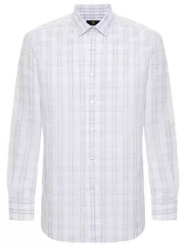 Рубашка Slim Fit хлопковая JOHNNY MANGLANI