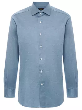 Рубашка Slim Fit хлопковая JOHNNY MANGLANI