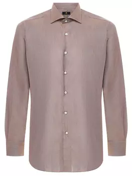 Рубашка Slim Fit хлопковая JOHNNY MANGLANI