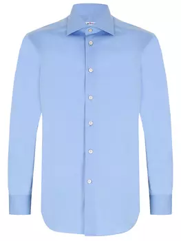Рубашка Slim Fit хлопковая KITON